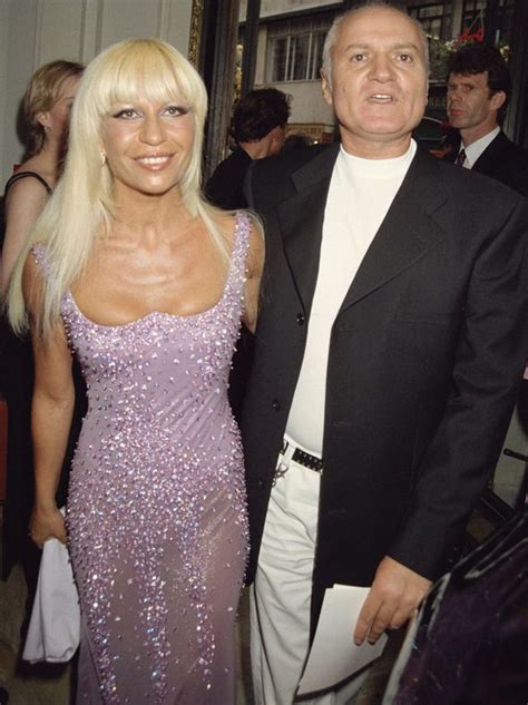 donatella versace young pictures|donatella versace old pictures.